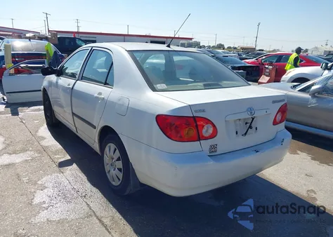 2003 Toyota Corolla Ce z USA, uszkodzony, nr VIN JTDBR32EX30004179